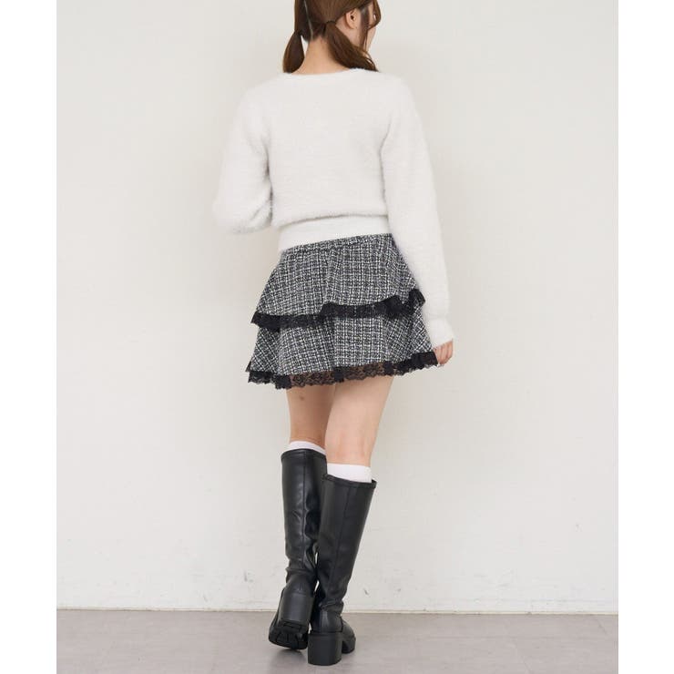 【ツイードコレクション】ティアードミニスカート | RMAF　NICE CLAUP / OLIVE des OLIVE | 詳細画像12 