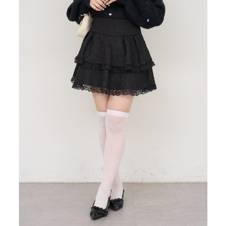 【ツイードコレクション】ティアードミニスカート | RMAF　NICE CLAUP / OLIVE des OLIVE | 詳細画像27 