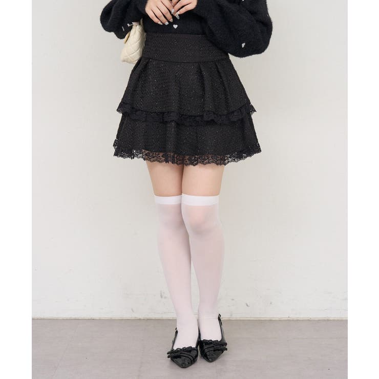 【ツイードコレクション】ティアードミニスカート | RMAF　NICE CLAUP / OLIVE des OLIVE | 詳細画像28 