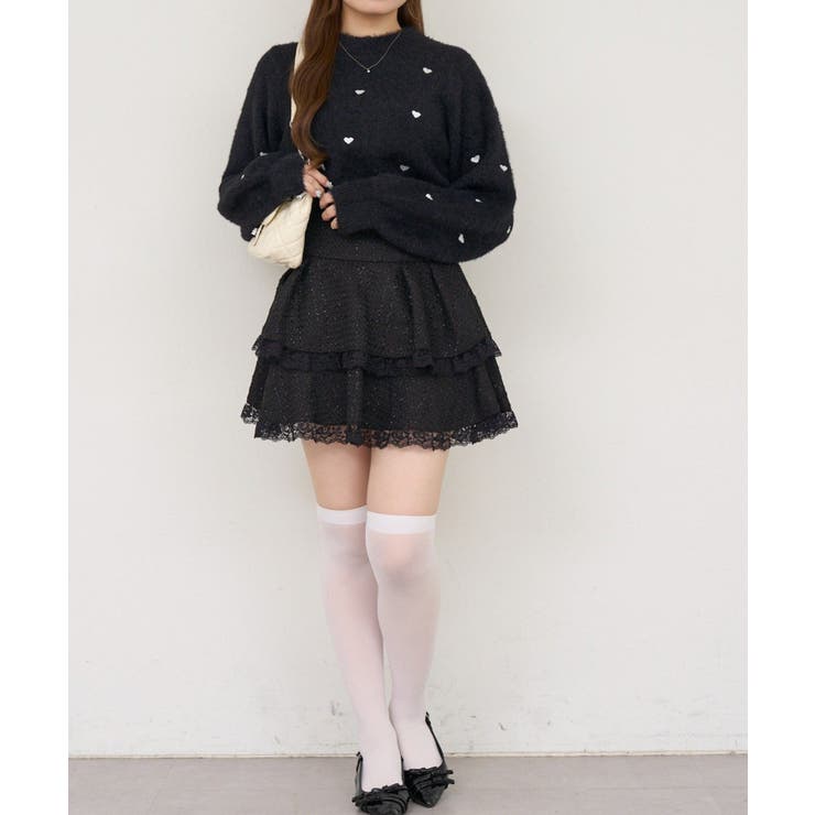 【ツイードコレクション】ティアードミニスカート | RMAF　NICE CLAUP / OLIVE des OLIVE | 詳細画像34 