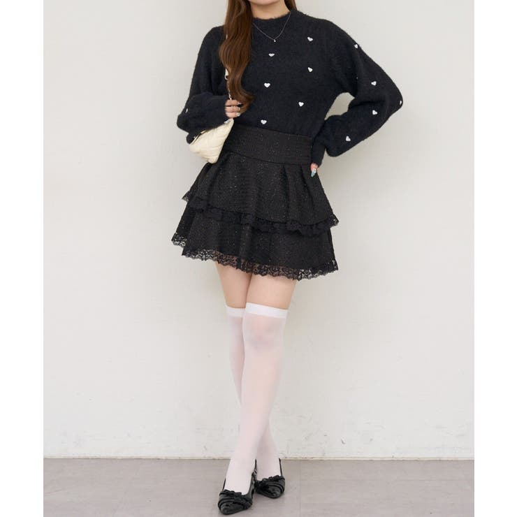 【ツイードコレクション】ティアードミニスカート | RMAF　NICE CLAUP / OLIVE des OLIVE | 詳細画像35 