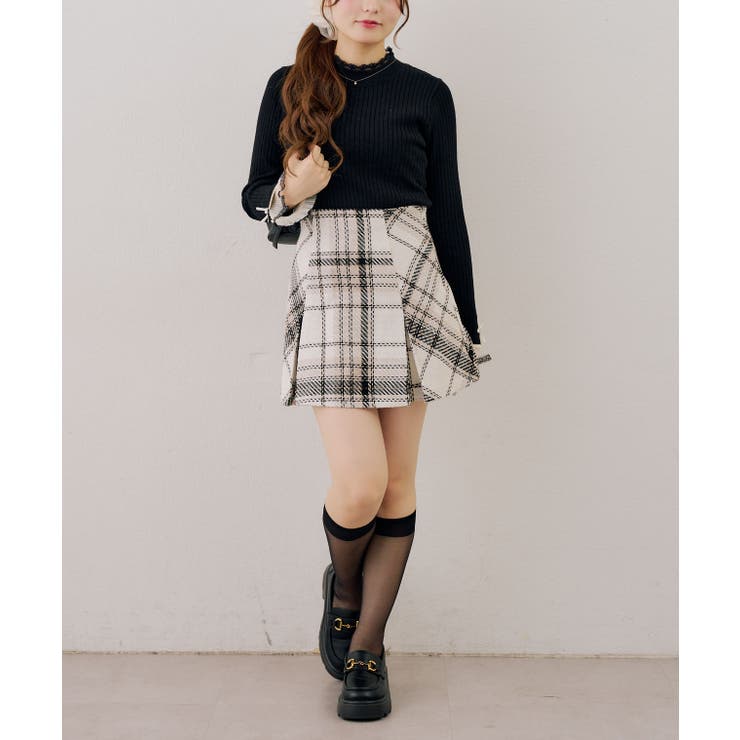 【ツイードコレクション】プリーツミニスカート | RMAF　NICE CLAUP / OLIVE des OLIVE | 詳細画像11 