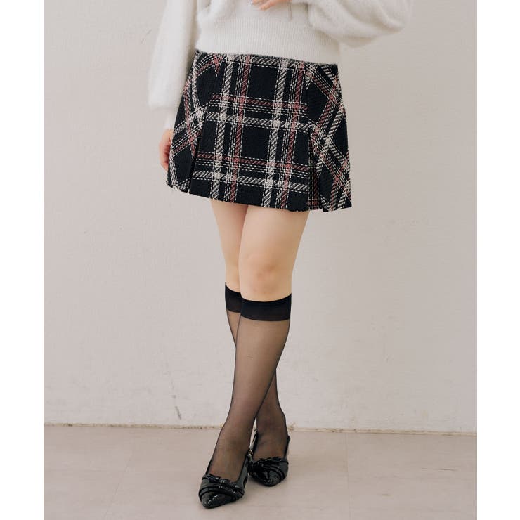 【ツイードコレクション】プリーツミニスカート | RMAF　NICE CLAUP / OLIVE des OLIVE | 詳細画像16 