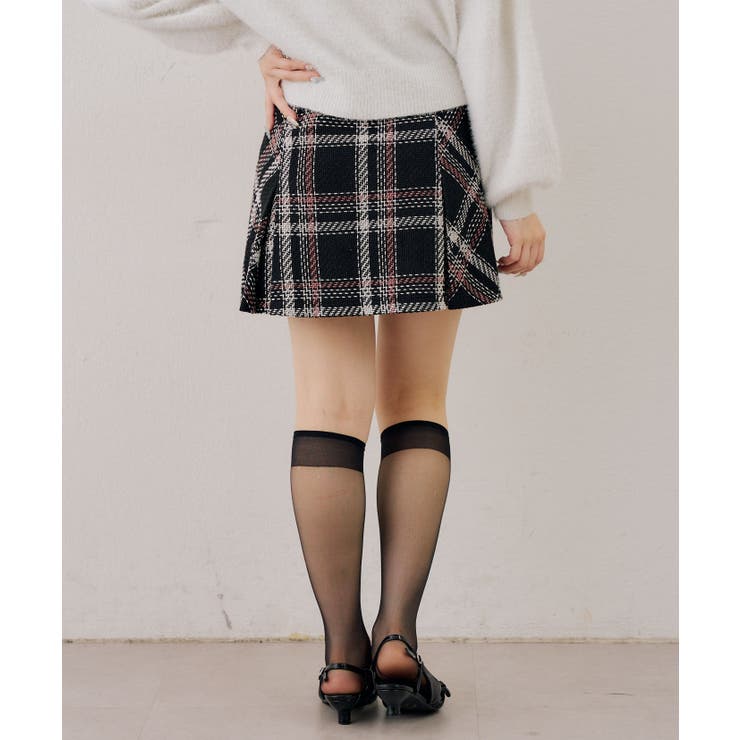 【ツイードコレクション】プリーツミニスカート | RMAF　NICE CLAUP / OLIVE des OLIVE | 詳細画像19 