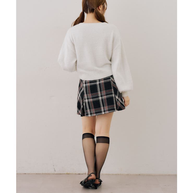【ツイードコレクション】プリーツミニスカート | RMAF　NICE CLAUP / OLIVE des OLIVE | 詳細画像23 