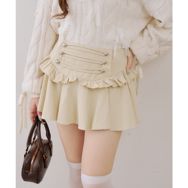 ナポレオンフリルミニスカート | RMAF　NICE CLAUP / OLIVE des OLIVE | 詳細画像6 