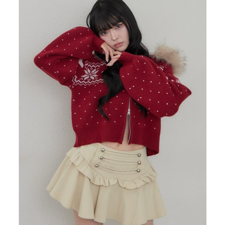 ナポレオンフリルミニスカート | RMAF　NICE CLAUP / OLIVE des OLIVE | 詳細画像9 