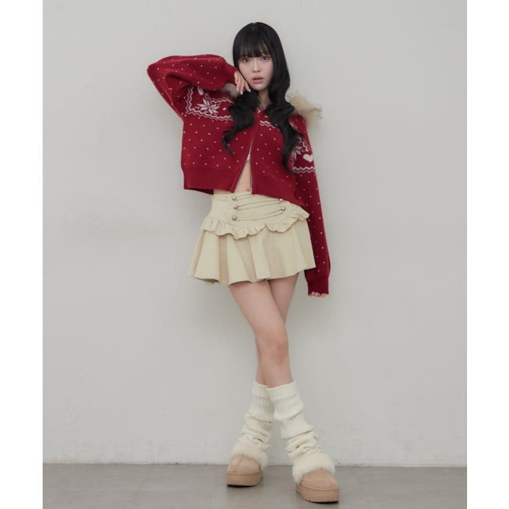 ナポレオンフリルミニスカート | RMAF　NICE CLAUP / OLIVE des OLIVE | 詳細画像12 