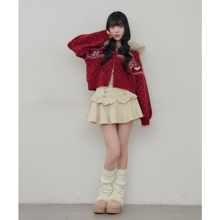 ナポレオンフリルミニスカート | RMAF　NICE CLAUP / OLIVE des OLIVE | 詳細画像13 