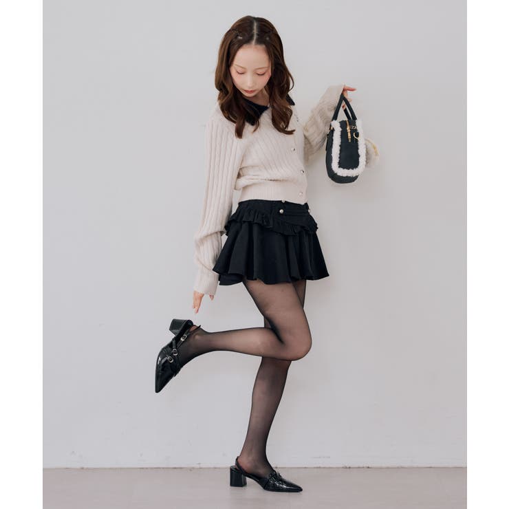 ナポレオンフリルミニスカート | RMAF　NICE CLAUP / OLIVE des OLIVE | 詳細画像19 