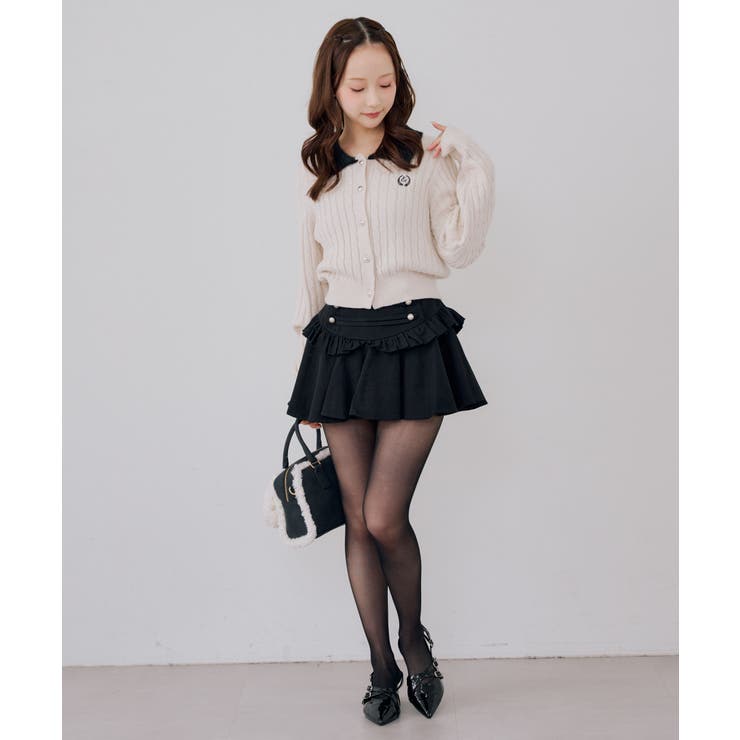 ナポレオンフリルミニスカート | RMAF　NICE CLAUP / OLIVE des OLIVE | 詳細画像18 