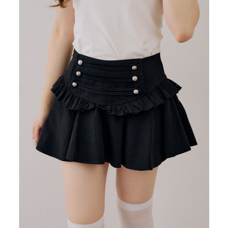 ナポレオンフリルミニスカート | RMAF　NICE CLAUP / OLIVE des OLIVE | 詳細画像2 