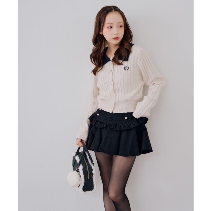 ナポレオンフリルミニスカート | RMAF　NICE CLAUP / OLIVE des OLIVE | 詳細画像16 