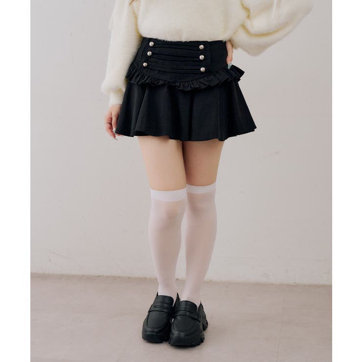 ナポレオンフリルミニスカート | RMAF　NICE CLAUP / OLIVE des OLIVE | 詳細画像5 
