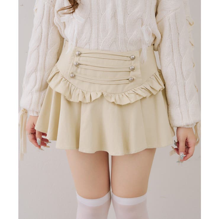 ナポレオンフリルミニスカート | RMAF　NICE CLAUP / OLIVE des OLIVE | 詳細画像22 