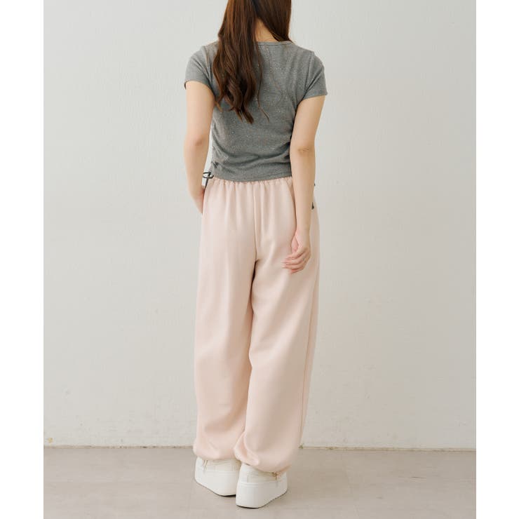 キラキラロゴのスウェットパンツ | RMAF　NICE CLAUP / OLIVE des OLIVE | 詳細画像24 