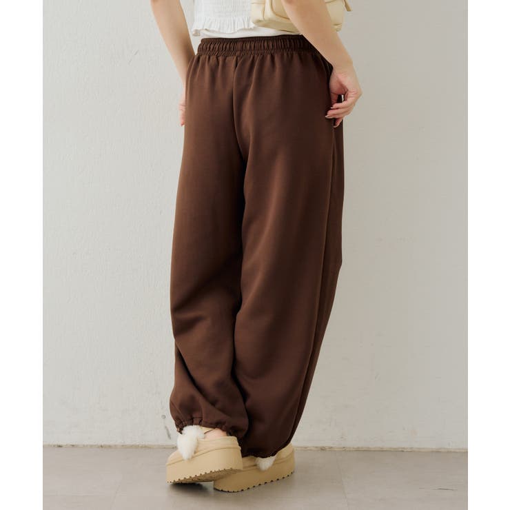 キラキラロゴのスウェットパンツ | RMAF　NICE CLAUP / OLIVE des OLIVE | 詳細画像4 