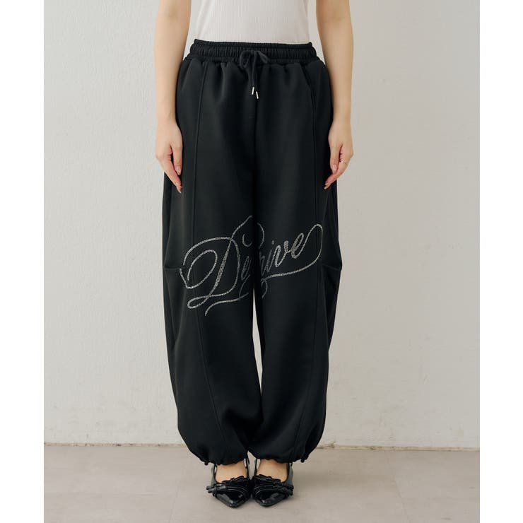 キラキラロゴのスウェットパンツ | RMAF　NICE CLAUP / OLIVE des OLIVE | 詳細画像34 