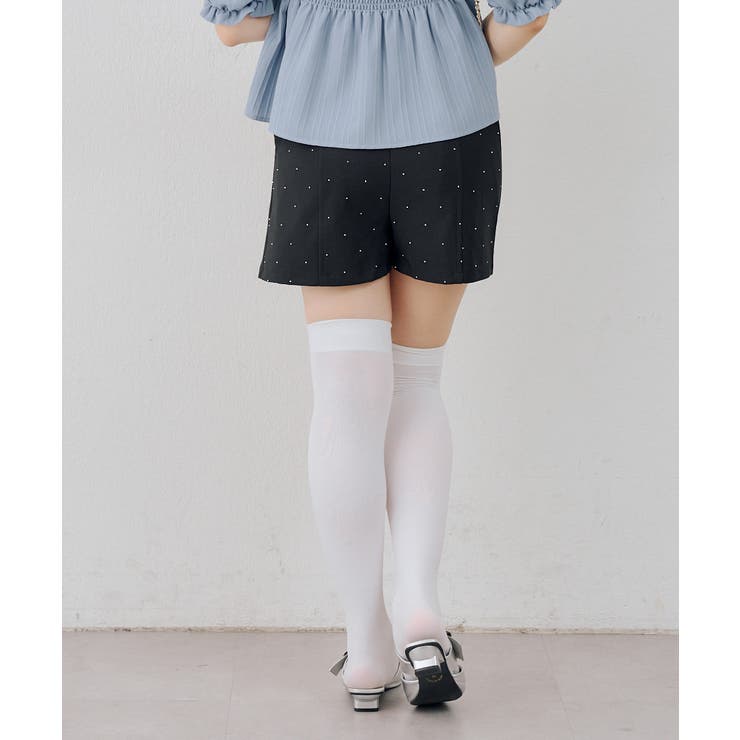 【S/Mサイズ展開】キラキラベーシックショートパンツ | RMAF　NICE CLAUP / OLIVE des OLIVE | 詳細画像10 