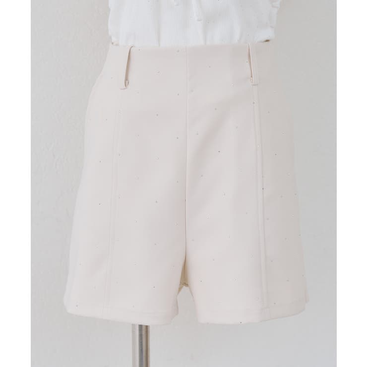 【S/Mサイズ展開】キラキラベーシックショートパンツ | RMAF　NICE CLAUP / OLIVE des OLIVE | 詳細画像18 