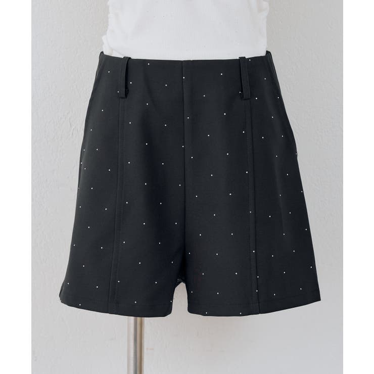【S/Mサイズ展開】キラキラベーシックショートパンツ | RMAF　NICE CLAUP / OLIVE des OLIVE | 詳細画像20 