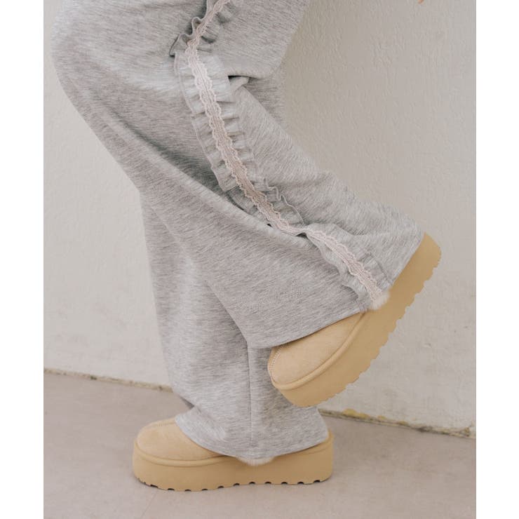 【セットアップ対応】ラインダンボールスウェットパンツ | RMAF　NICE CLAUP / OLIVE des OLIVE | 詳細画像12 