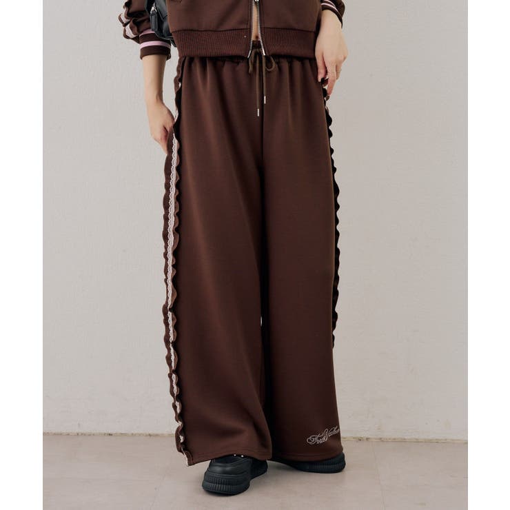【セットアップ対応】ラインダンボールスウェットパンツ | RMAF　NICE CLAUP / OLIVE des OLIVE | 詳細画像20 