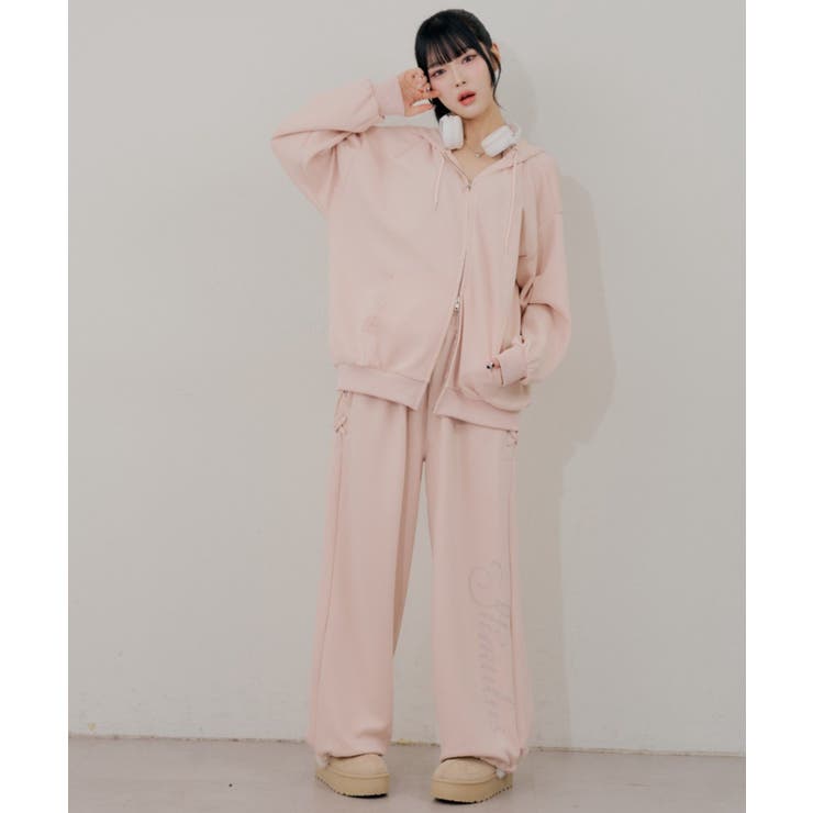 【セットアップ対応】レースアップキラロゴスウェットパンツ | RMAF　NICE CLAUP / OLIVE des OLIVE | 詳細画像17 