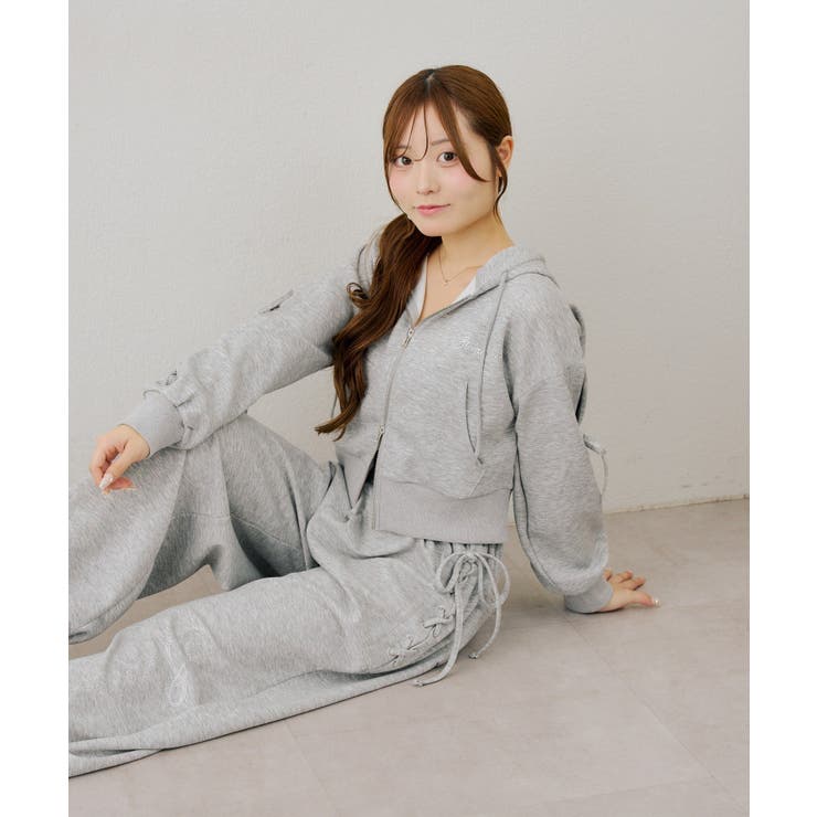 【セットアップ対応】レースアップキラロゴスウェットパンツ | RMAF　NICE CLAUP / OLIVE des OLIVE | 詳細画像26 