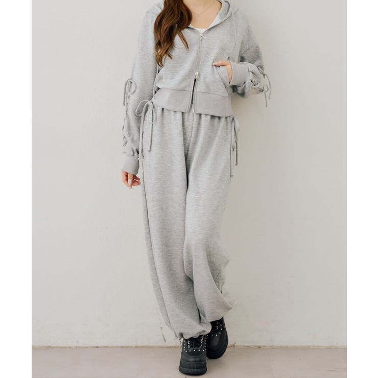 【セットアップ対応】レースアップキラロゴスウェットパンツ | RMAF　NICE CLAUP / OLIVE des OLIVE | 詳細画像27 