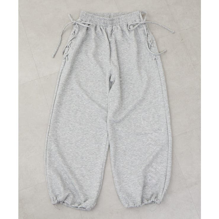 【セットアップ対応】レースアップキラロゴスウェットパンツ | RMAF　NICE CLAUP / OLIVE des OLIVE | 詳細画像31 