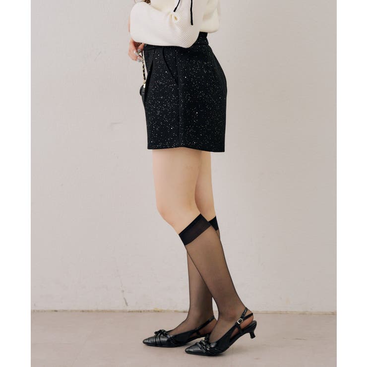 キラキラショートパンツ | RMAF　NICE CLAUP / OLIVE des OLIVE | 詳細画像7 