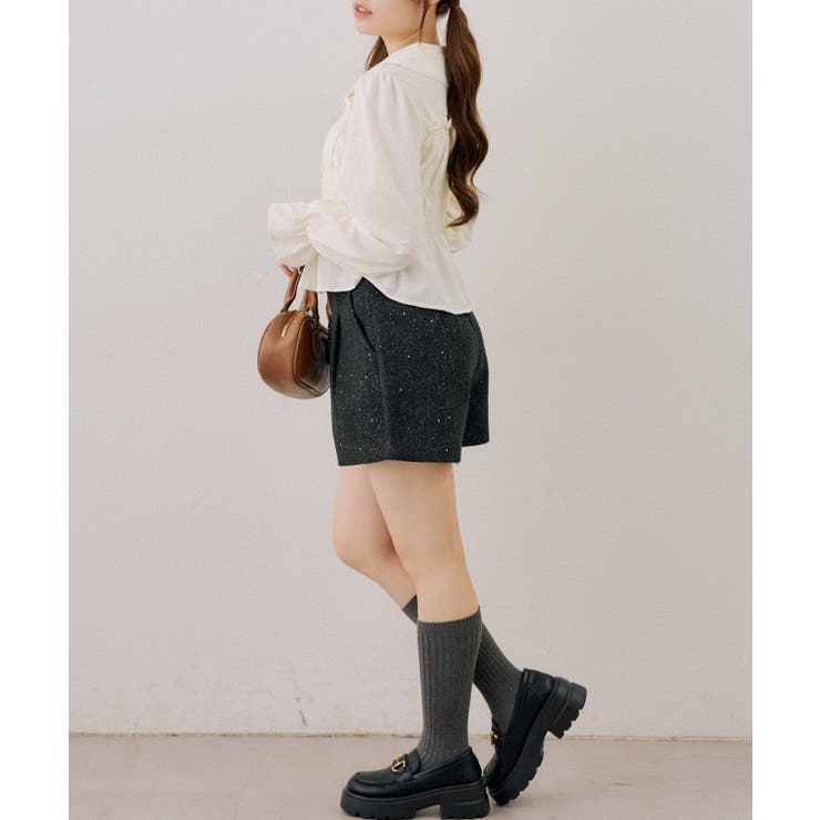 キラキラショートパンツ | RMAF　NICE CLAUP / OLIVE des OLIVE | 詳細画像19 