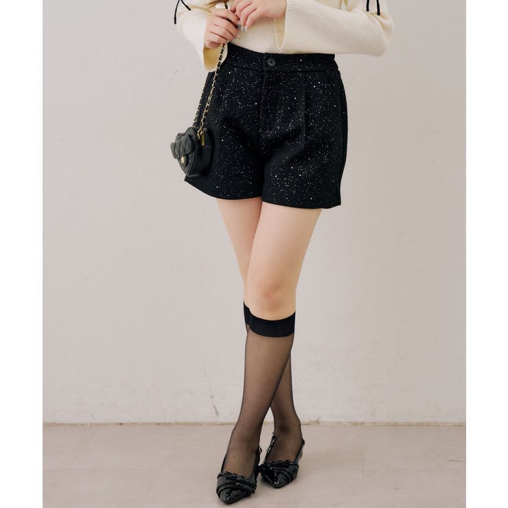 キラキラショートパンツ | RMAF　NICE CLAUP / OLIVE des OLIVE | 詳細画像5 