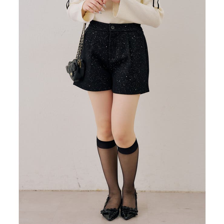 キラキラショートパンツ | RMAF　NICE CLAUP / OLIVE des OLIVE | 詳細画像6 