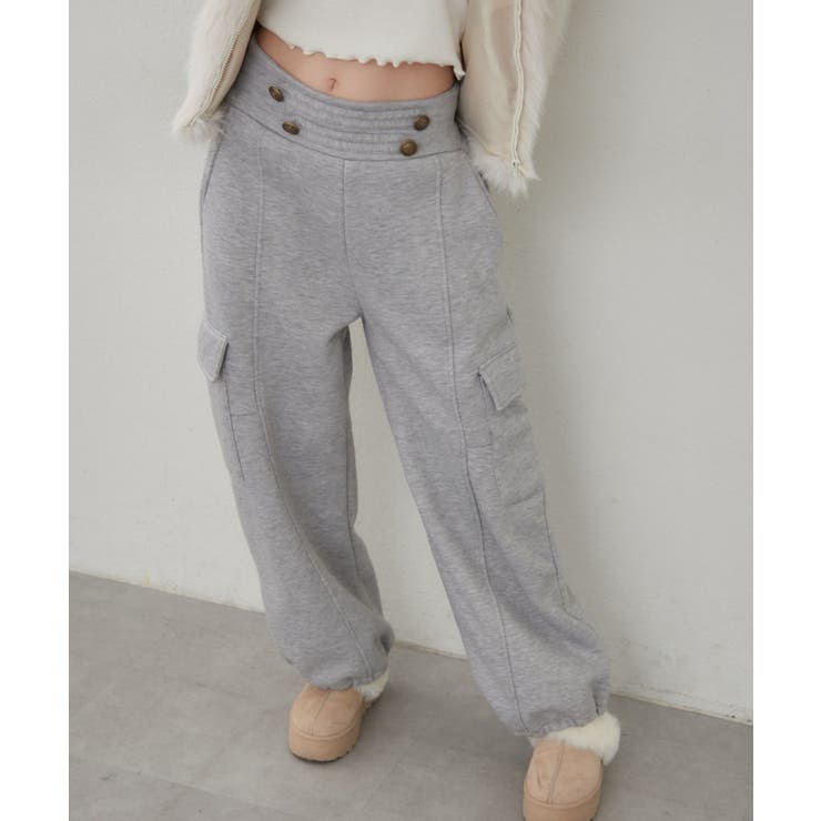 トップグレー | ナポレオン風スウェットパンツ | RMAF　NICE CLAUP / OLIVE des OLIVE
