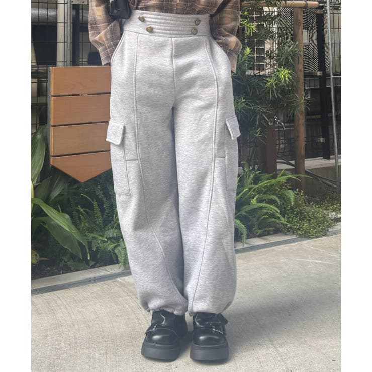 ナポレオン風スウェットパンツ | RMAF　NICE CLAUP / OLIVE des OLIVE | 詳細画像24 