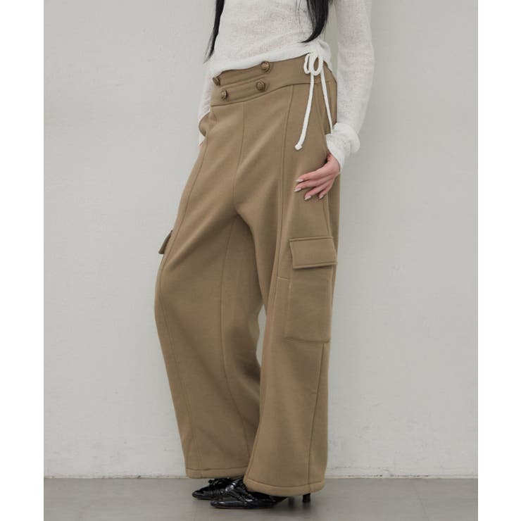 ナポレオン風スウェットパンツ | RMAF　NICE CLAUP / OLIVE des OLIVE | 詳細画像32 