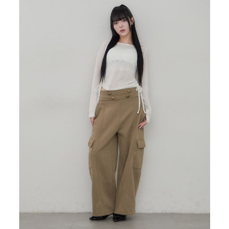 ナポレオン風スウェットパンツ | RMAF　NICE CLAUP / OLIVE des OLIVE | 詳細画像36 