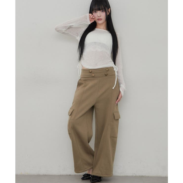 ナポレオン風スウェットパンツ | RMAF　NICE CLAUP / OLIVE des OLIVE | 詳細画像38 