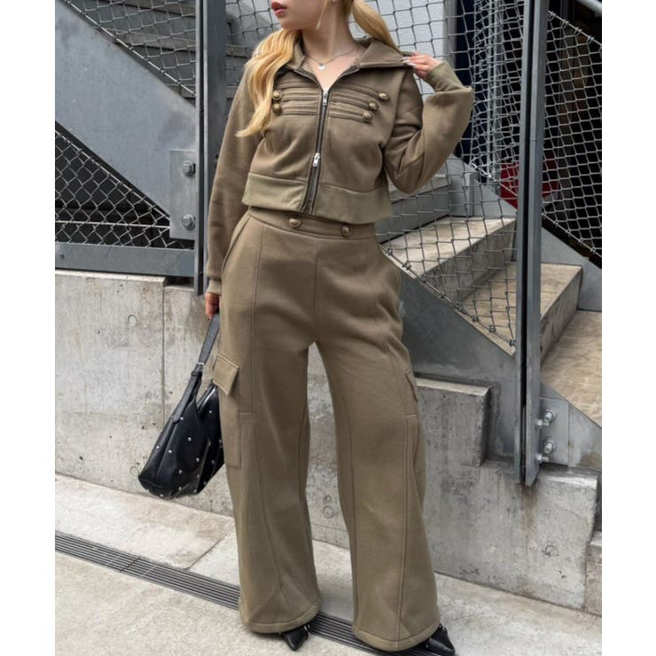 ナポレオン風スウェットパンツ | RMAF　NICE CLAUP / OLIVE des OLIVE | 詳細画像6 