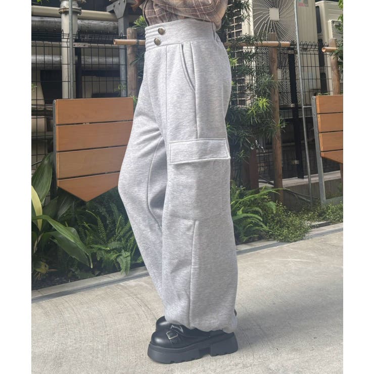 トップグレー | ナポレオン風スウェットパンツ | RMAF　NICE CLAUP / OLIVE des OLIVE