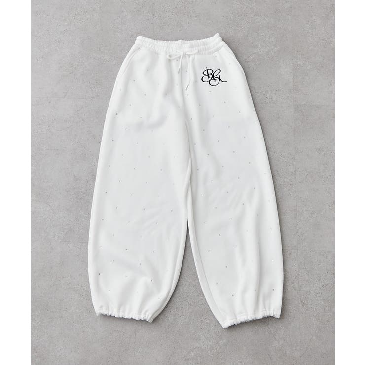 【セットアップ対応】ラインストーンスウェットパンツ | RMAF　NICE CLAUP / OLIVE des OLIVE | 詳細画像28 