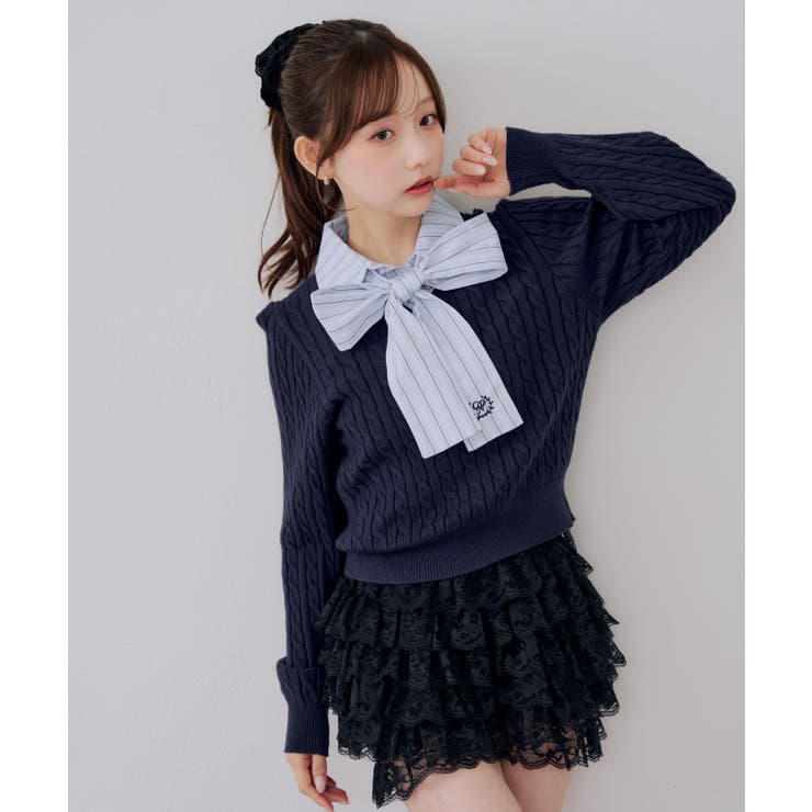 レースフリルショートパンツ | RMAF　NICE CLAUP / OLIVE des OLIVE | 詳細画像11 