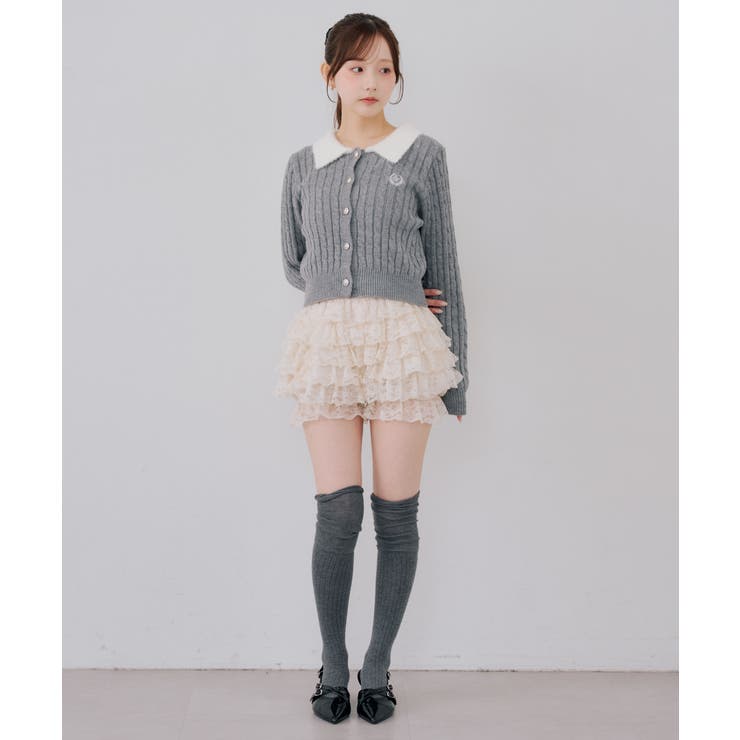 レースフリルショートパンツ | RMAF　NICE CLAUP / OLIVE des OLIVE | 詳細画像30 