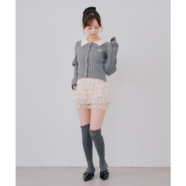 レースフリルショートパンツ | RMAF　NICE CLAUP / OLIVE des OLIVE | 詳細画像31 