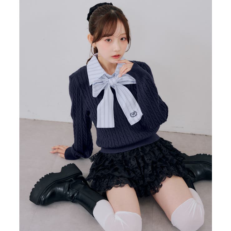 レースフリルショートパンツ | RMAF　NICE CLAUP / OLIVE des OLIVE | 詳細画像13 