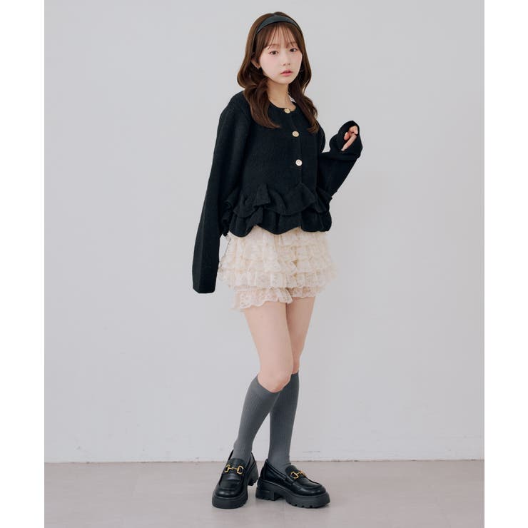 レースフリルショートパンツ | RMAF　NICE CLAUP / OLIVE des OLIVE | 詳細画像8 