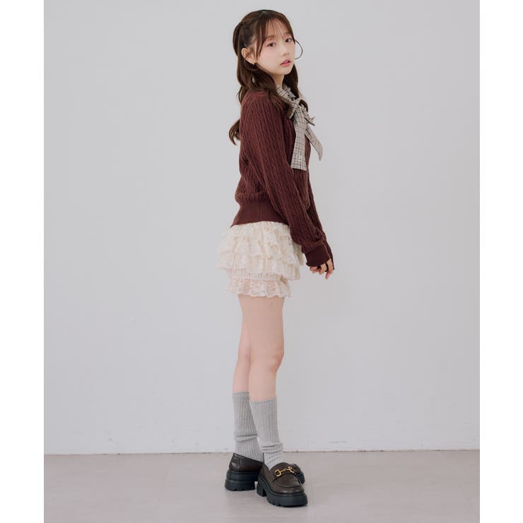 レースフリルショートパンツ | RMAF　NICE CLAUP / OLIVE des OLIVE | 詳細画像24 