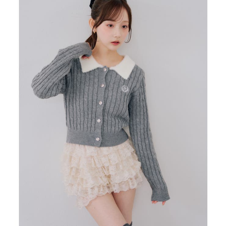 レースフリルショートパンツ | RMAF　NICE CLAUP / OLIVE des OLIVE | 詳細画像28 
